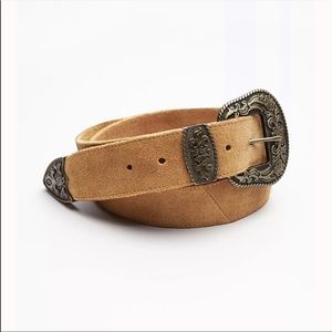 Free People Black Rock Western Belt